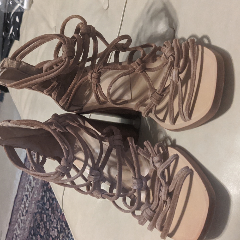 Rag and Bone strappy brown sandals, size 37.5